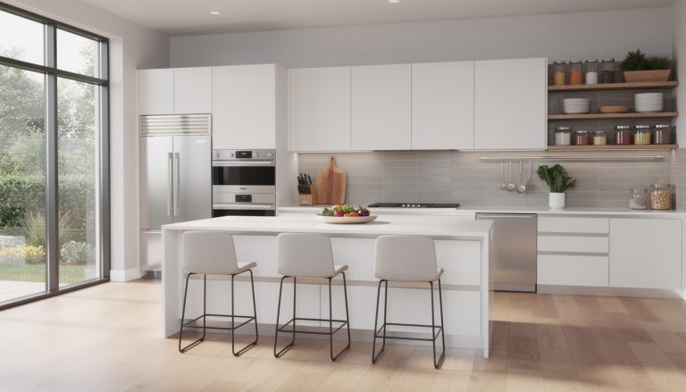 découvrez nos conseils pratiques pour aménager une cuisine fonctionnelle, alliant ergonomie, esthétique et optimisation de l'espace.