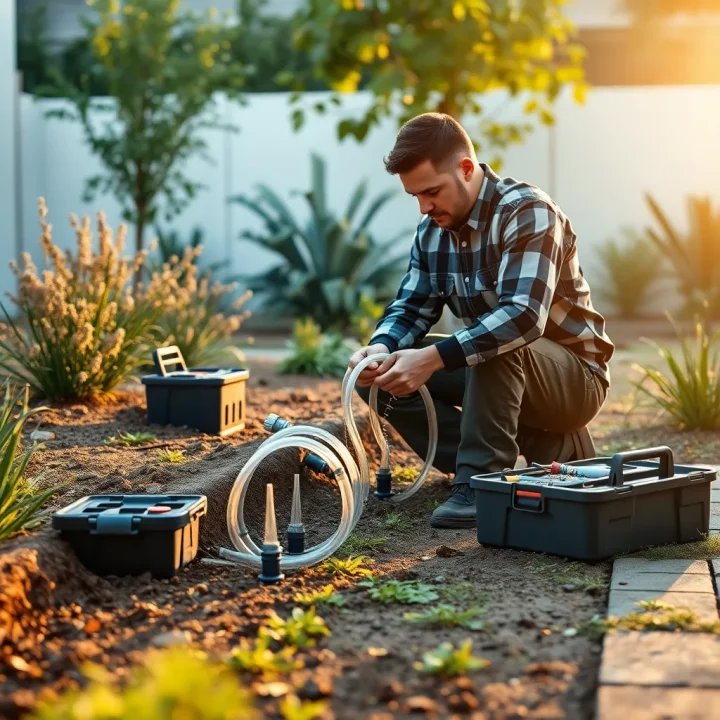 Installer un système d’irrigation automatique