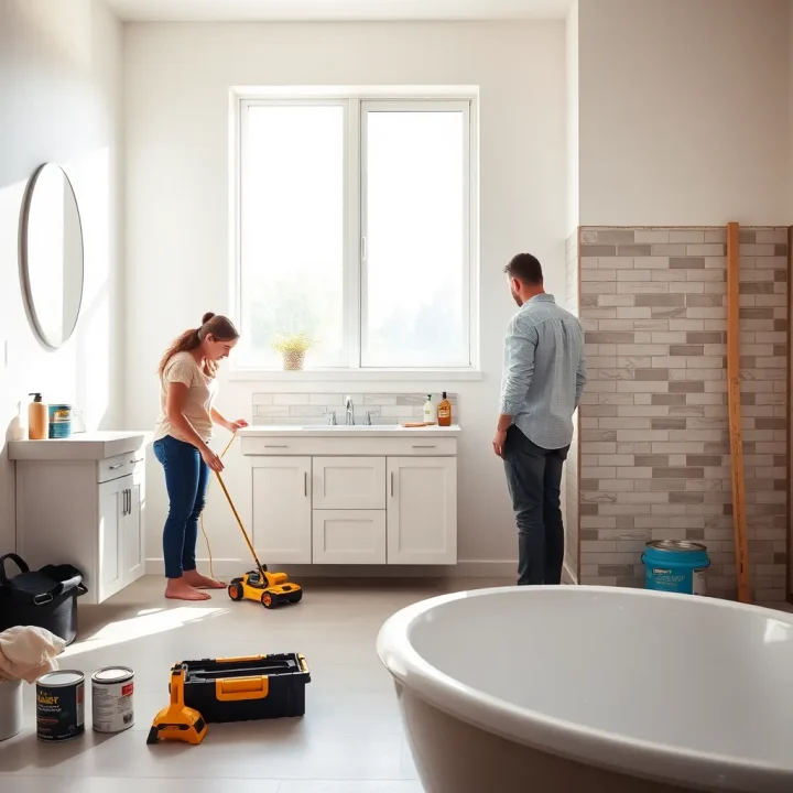 Rénover sa salle de bain sans se ruiner