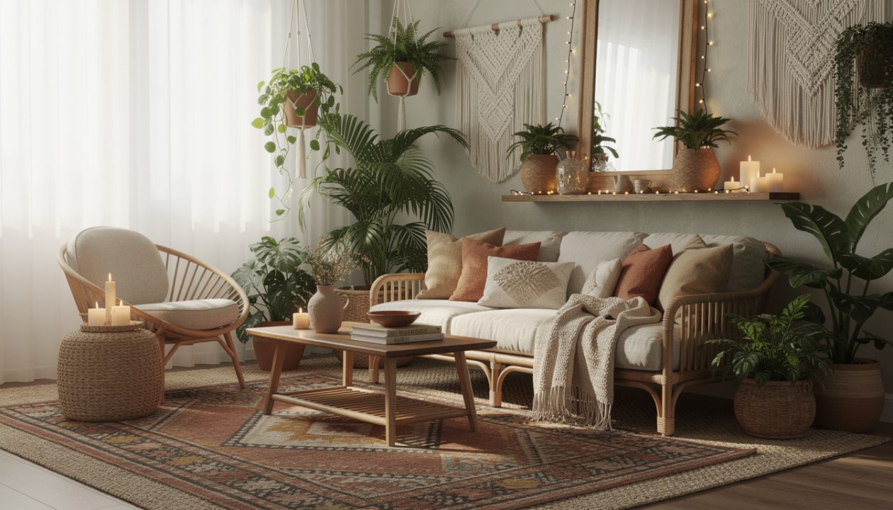découvrez comment créer une ambiance relaxante chez vous grâce à la décoration bohème, alliant couleurs chaleureuses, textures naturelles et éléments artisanaux pour un intérieur cosy et apaisant.